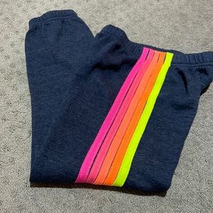 NWT AVIATOR NATION KIDS SWEAT PANTS SIZE 8